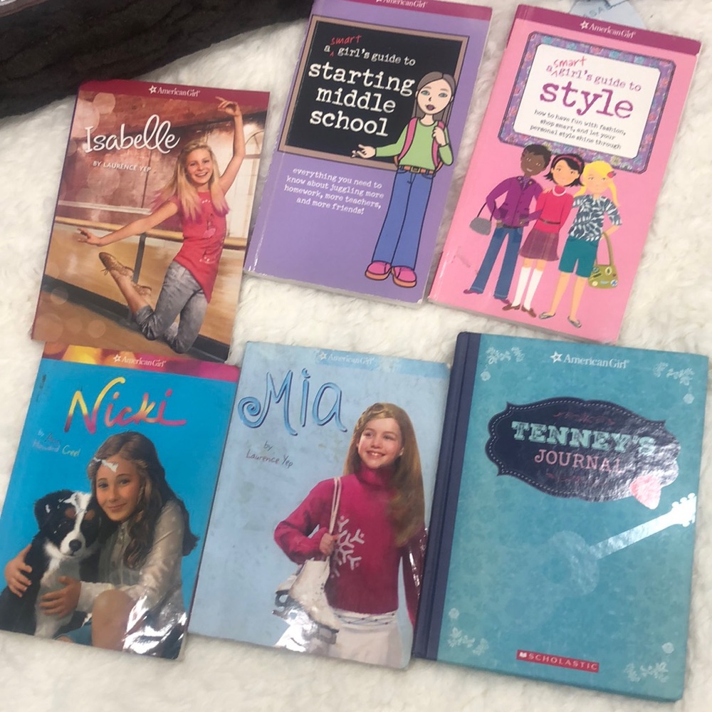 6 American girl books